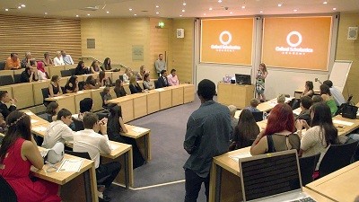Oxford summer programme graduation at the Said Business School