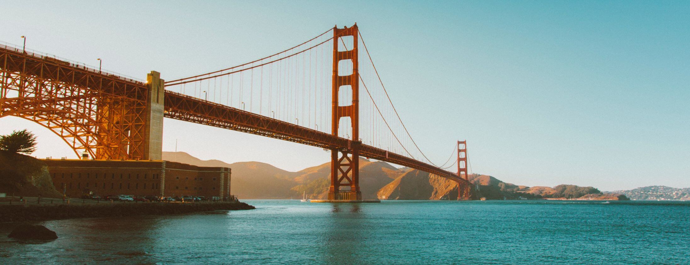 The Golden Gate bridge, an engineering marvel