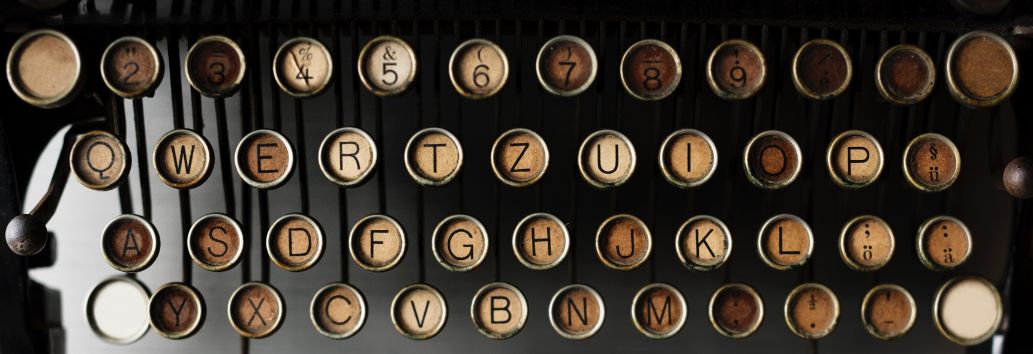 Old typewriter