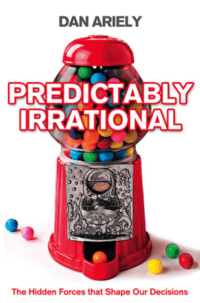 Book cover for Predictably Irrational by Dan Ariely