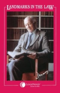 Book cover for Landmarks in the Law by Lord Denning