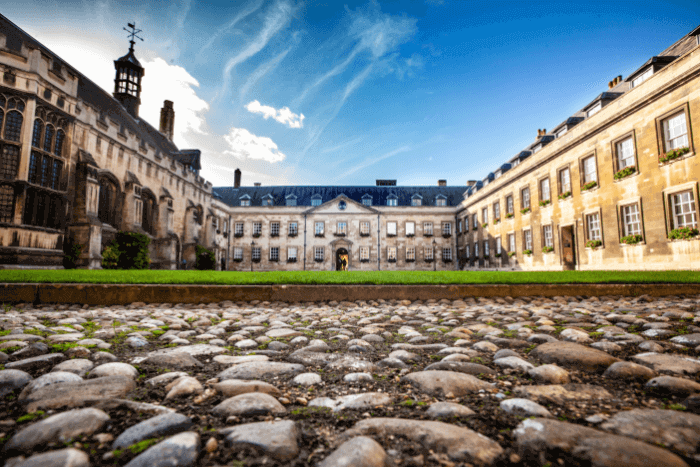 Postgraduate study at Cambridge University, England