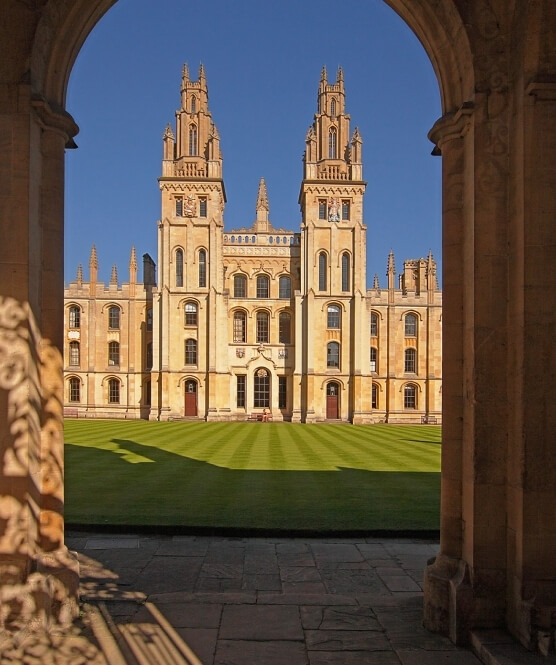 The Oxford University campus