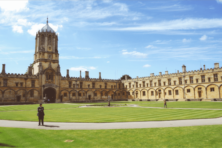 Oxford University Campus in the Summer
