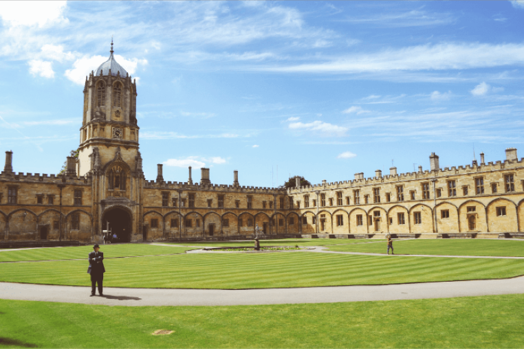 Oxford University Campus in the Summer Oxford University Campus in the Summer