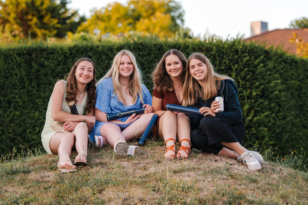 Group of students at a creative writing summer school.