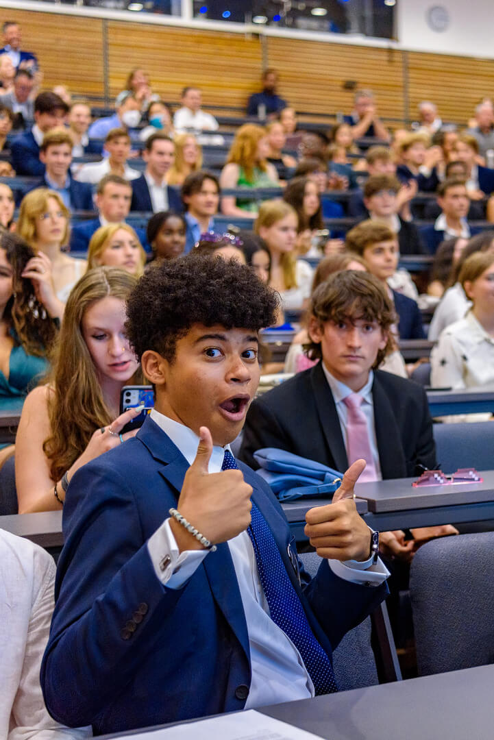 Oxford Scholastica student feeling confident and prepared.