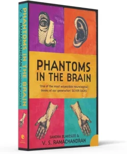 Photo of Phantoms in the Brain, a popular Psychology book.