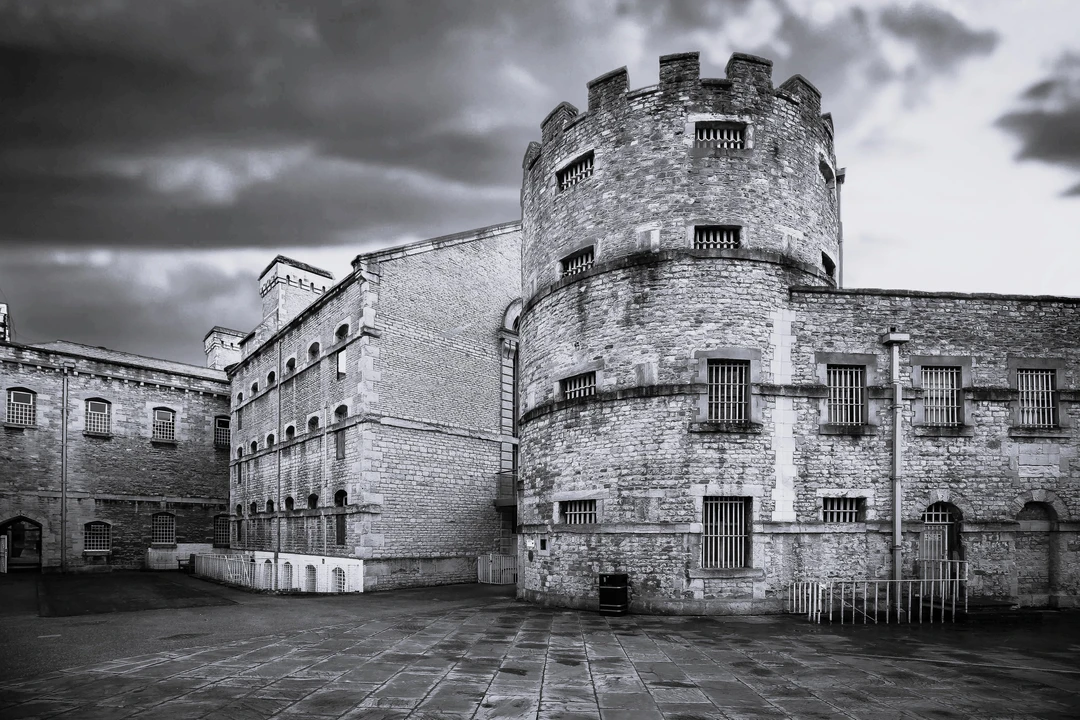 Oxford Castle is the site of the curses of the Black Assize