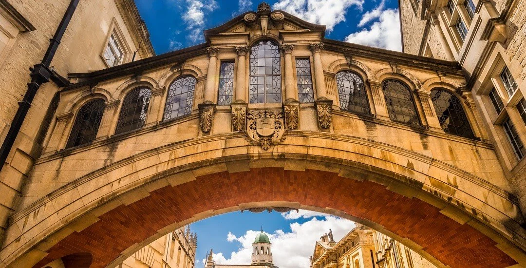 An image of the Bridge of Sighs in Oxford
