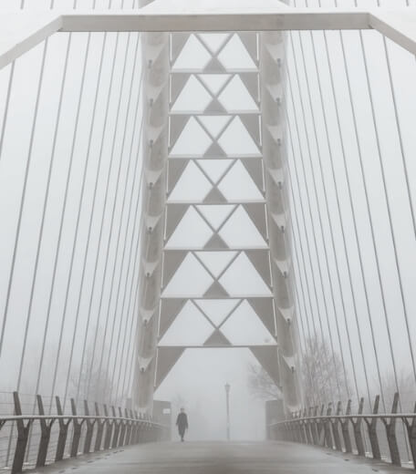A photo of a bridge. 