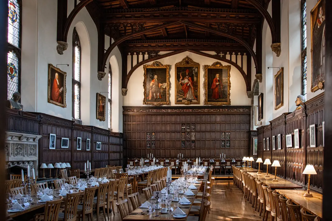 Dining Hall at Oxford University