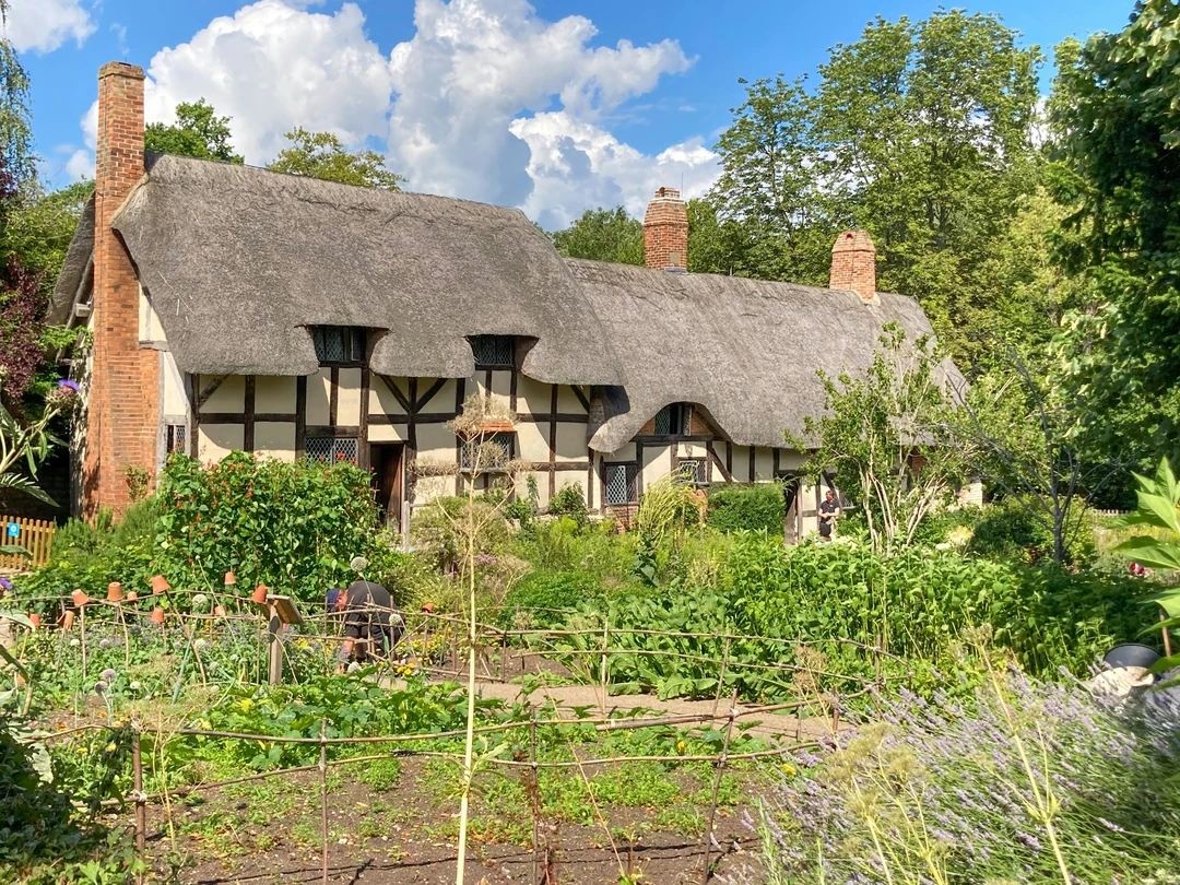 Anne Hathaway's cottage in Stratford-Upon-Avon